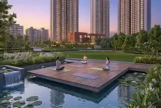 Meditation Deck at Assetz Naru and Nami