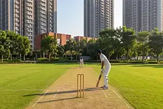 Cricket Pitch at Assetz Naru and Nami